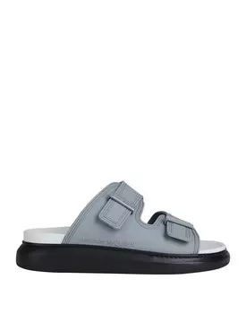 Сандалии Alexander Mcqueen, светло-серый