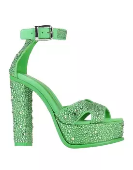 Сандалии Alexander Mcqueen, зеленый