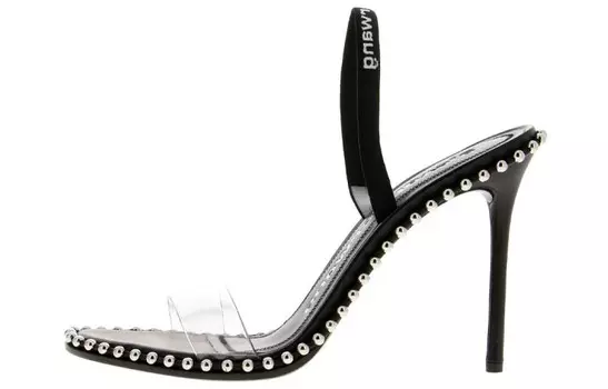 Сандалии Alexander Wang Nova с заклепками, черный