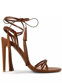 Сандалии Alexandrea 100 мм из коллекции Ralph Lauren Ralph Lauren Collection, коричневый