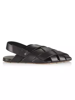 Сандалии Alfie Slipper Bottega Veneta, черный