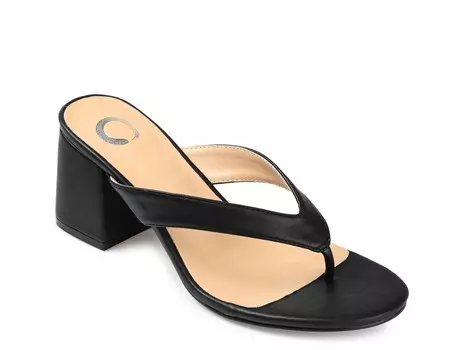 Сандалии Alika из коллекции Journee Journee Collection, черный