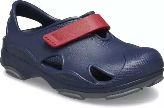 Сандалии All Terrain Fisherman Sandal Crocs, цвет Navy/Pepper
