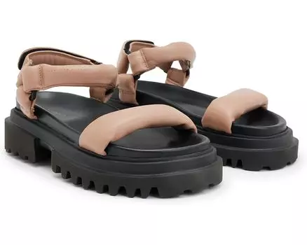 Сандалии AllSaints Helium, розовый