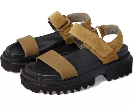 Сандалии AllSaints Rory Suede, цвет Khaki Green