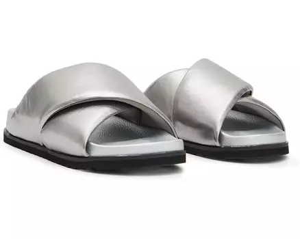 Сандалии AllSaints Saki, серебряный