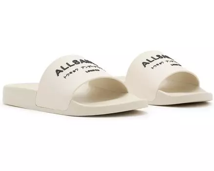 Сандалии AllSaints Underground Slider, белый