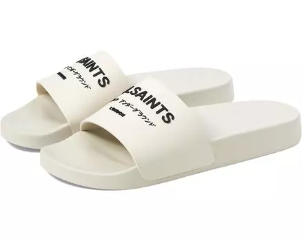 Сандалии AllSaints Underground Slider, белый