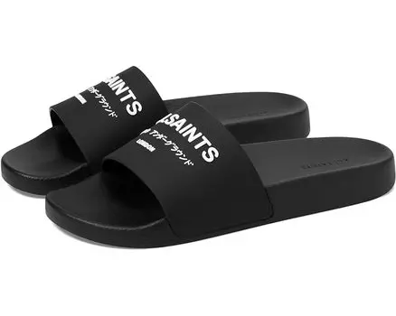 Сандалии AllSaints Underground Slider, черный