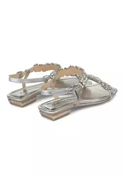 Сандалии Alma en Pena, серебристый