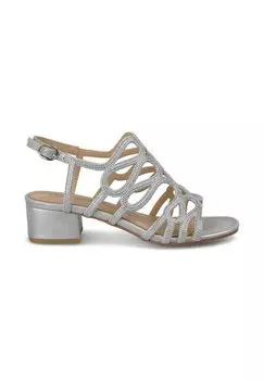 Сандалии Alma en Pena, серебряный