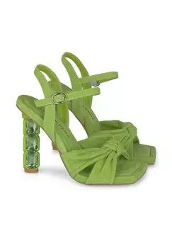 Сандалии Alma en Pena, светло-зеленые
