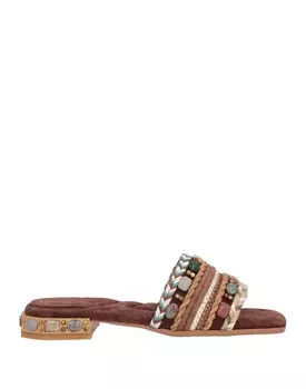 Сандалии Alma En Pena., темно-коричневый