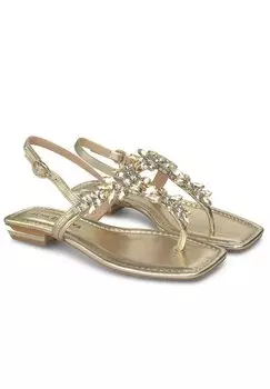 Сандалии Alma en Pena, золото