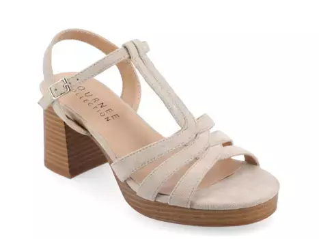 Сандалии Alyce Platform Sandal Journee Collection, серый