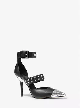 Сандалии Amal Astor Stud Michael Kors, черный