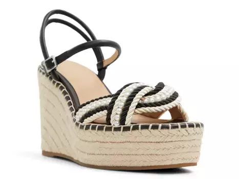 Сандалии Amalia Wedge Sandal Ted Baker, черный