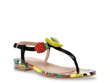 Сандалии Amarita Sandal Betsey Johnson, черный/мультиколор