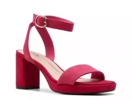 Сандалии Amberlyn Bay Clarks, Fuchsia