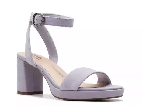 Сандалии Amberlyn Bay Clarks, Light Blue/Grey