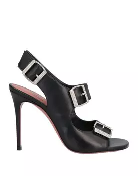 Сандалии Amina Muaddi, черный