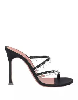 Сандалии Amina Muaddi, черный