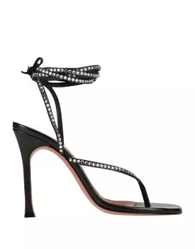 Сандалии Amina Muaddi, черный