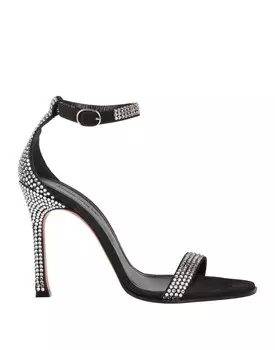 Сандалии Amina Muaddi, черный