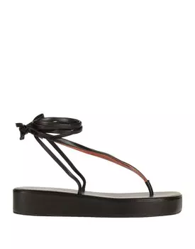 Сандалии Amina Muaddi, черный