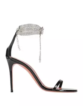 Сандалии Amina Muaddi, черный