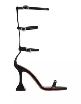 Сандалии Amina Muaddi, черный