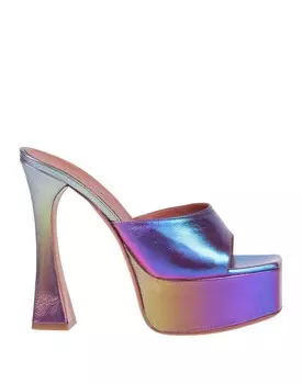 Сандалии Amina Muaddi, фиолетовый