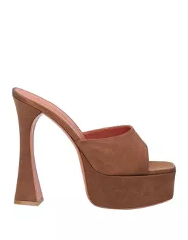 Сандалии Amina Muaddi, коричневый