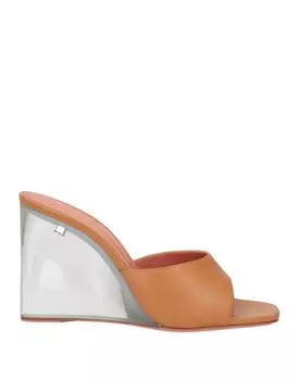 Сандалии Amina Muaddi, коричневый