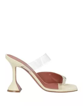 Сандалии Amina Muaddi, кремовый