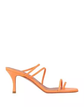 Сандалии Amina Muaddi, оранжевый