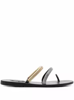 Сандалии Amythiti Ancient Greek Sandals, черный