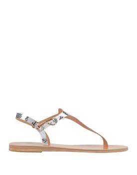 Сандалии Ancient Greek Sandals, серебро