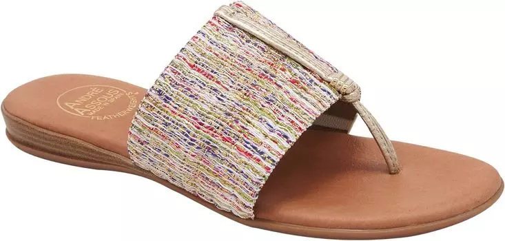 Сандалии Andre Assous Nice Woven Featherweight Sandal, разноцветный