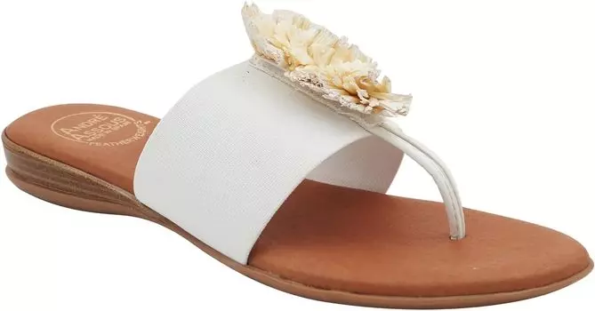 Сандалии Andre Assous Novah Featherweight Sandal, белый