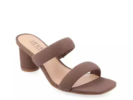 Сандалии Aniko Sandal Journee Collection, темно-коричневый