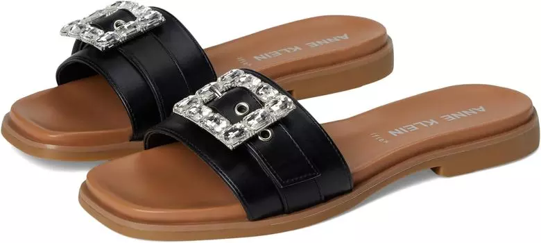 Сандалии Anne Klein Capara, цвет Black Smooth