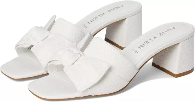 Сандалии Anne Klein Kizmet, цвет White Raffia
