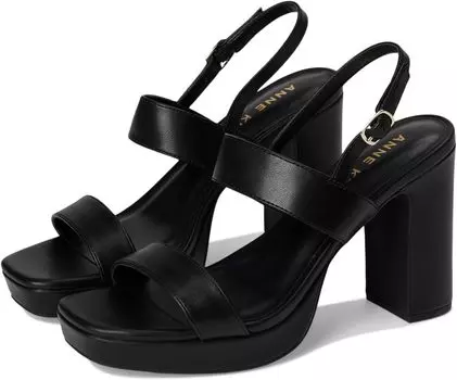 Сандалии Anne Klein Zaya, цвет Black Smooth