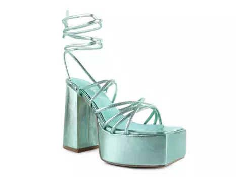 Сандалии Anvil Platform Sandal London Rag, цвет mintmetallic