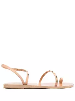 Сандалии Apli Eleftheria с заклепками Ancient Greek Sandals, нейтральный