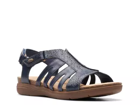 Сандалии April Belle Sandal Clarks, темно-синий