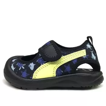 Сандалии aquacat sandals black/yellow Puma, черный