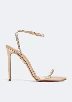 Сандалии AQUAZZURA Mini-Tequila sandals, золотой