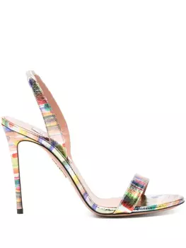 Сандалии Aquazzura So Nude, нейтральный